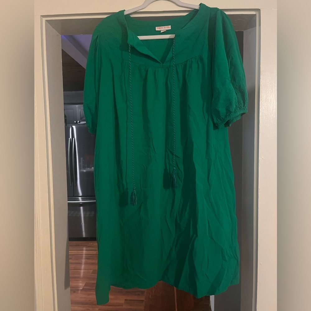 Knox Rose Kelly Green Dress